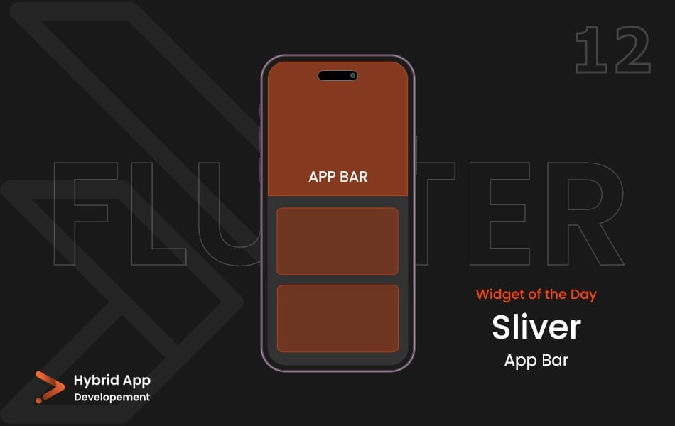 Sliver AppBar Widget